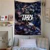 Series T-teen Wolf Printed Large Wall Tapestry Indian Buddha Wall Decoration Witchcraft Bohemian Hippie Wall Art Decor