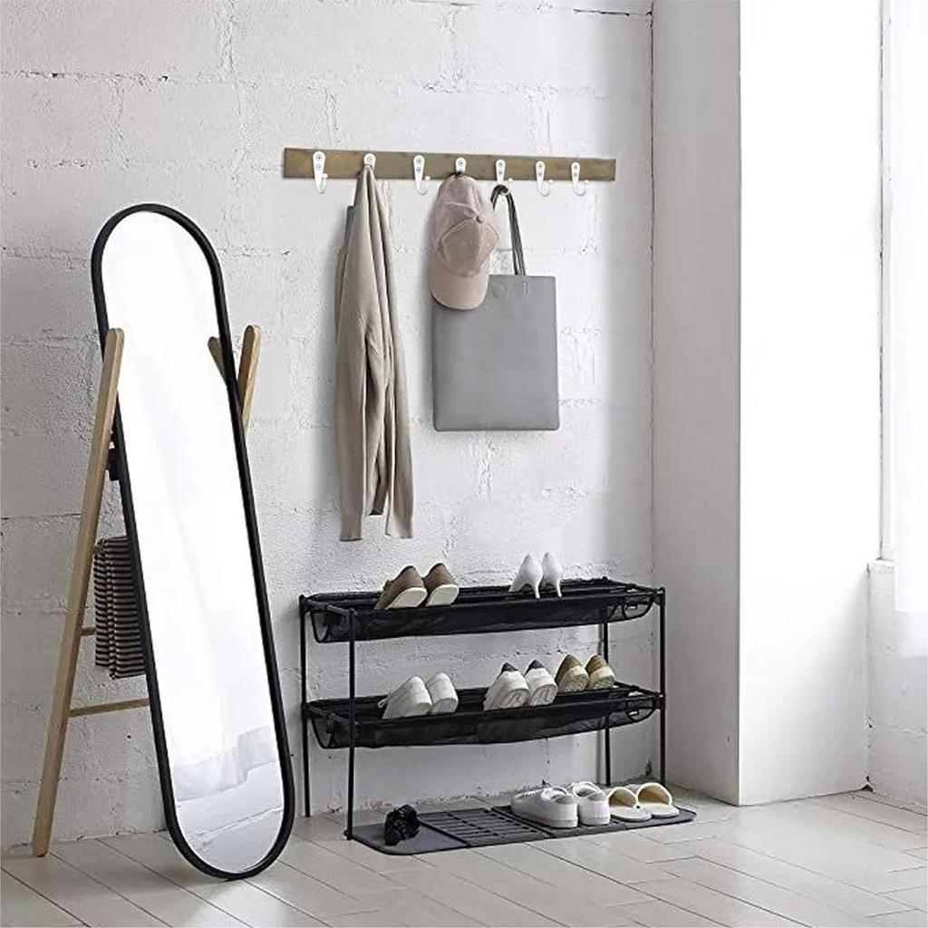 30/1set Haken aus Legierung mit Schrauben zur Wandmontage, Kleiderbügel für Mäntel, Handtücher, Taschen, Mützen, Haken für Küche und Bad, Aufbewahrungsregalhalter