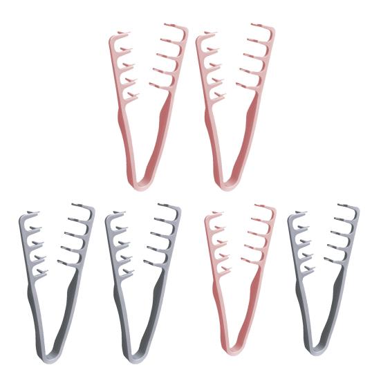 2Pcs Hair Volumizing Comb Men Women Wide Tooth Fluffy Hair Styling Comb Roots Lift