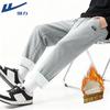 Men's Winter Fleece Lined Straight Leg Casual Pants