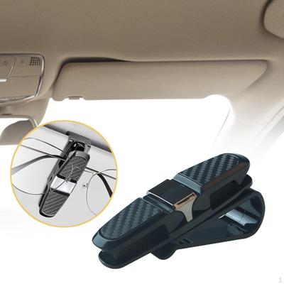 Sun Visor Glasses Holder with Easy Design