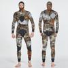 Men's Camouflage 5MM Thick Wetsuit: Warm, Long Sleeve, One-Piece for Fishing & Hunting