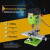 Miniature High-Speed Bench Drill for Prayer Beads - Compact Drilling and Milling Machine