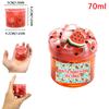 Large Crunchy Crystal Slime Kit Watermelon Grape Scented Jelly Cube Slime Non-Sticky Party Gift