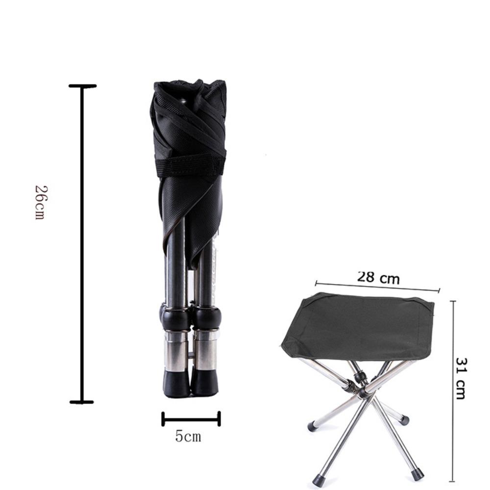 

Telescopic Design Collapsible Seat Collapsible Design Telescopic Stool Lightweight Stool Camping small
