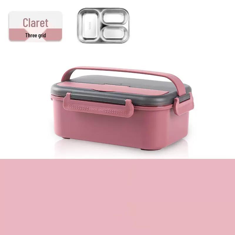 Zhi Shi Self-Heating 304 Stainless Steel Lunch Box