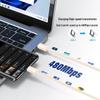 240W Braided Dual Type-C Fast Charging Cable for Apple, Huawei, Xiaomi, and Android Devices