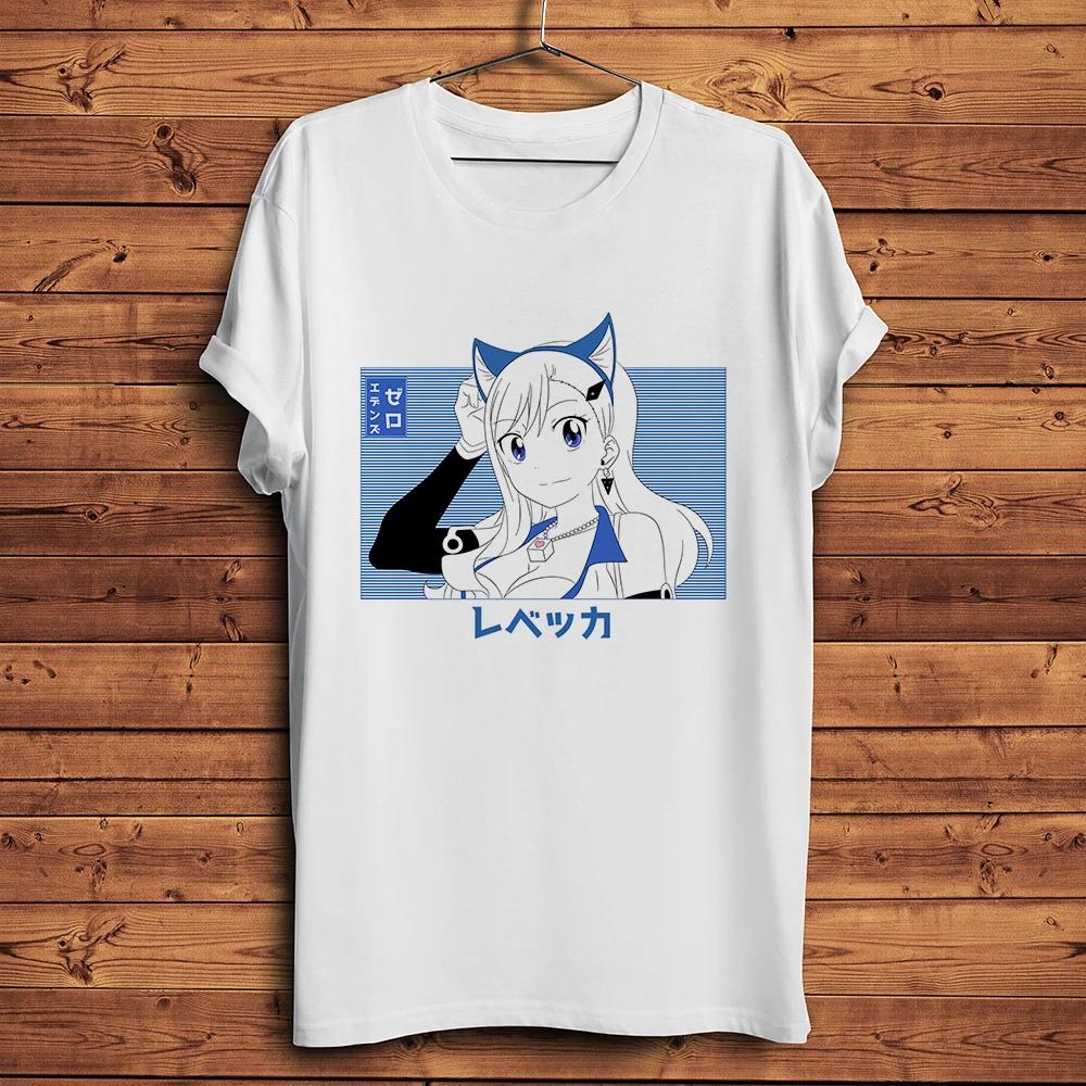 

Kawaii Waifu Rebecca Bluegarden EDENS ZEROFunny Anime TshirtWhite Casual T Shirt HommeOtaku Unisexga StreetwearUnisex Tee S