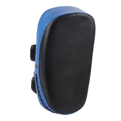 Muay Thai Boxerská Kopací Zakřivená Podložka Cíl na Ruce Nohy Úderový Tréninkový Štít(Modrý)