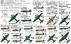 Pit Road Skywave Series Japanese Navy Aircraft Set 8 Plastic Model S67 1/700 (Airplane)