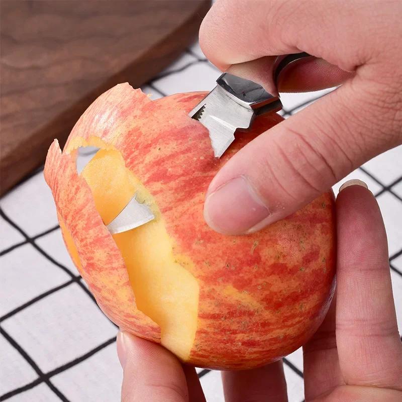 Portable Folding Knife Stainless Steel Fruit Peeling Vegetable Knives Sharp Pocket Household Mini Knife Kitchen Tool