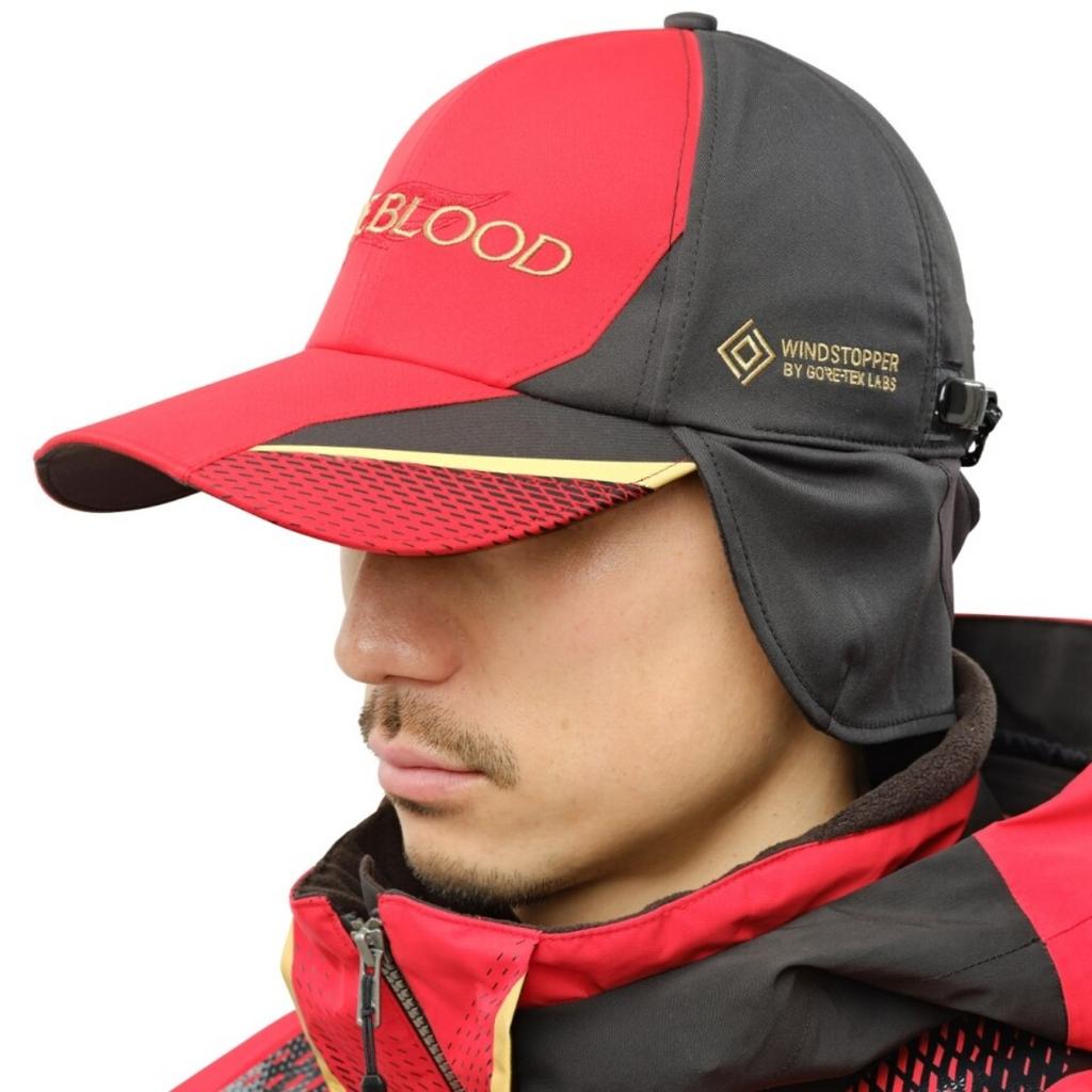 SHIMANO Limited Pro Boa Cap CA-113X Blood Red L Windstopper Fishing Cap Cold Weather Waterproof Breathable Japan