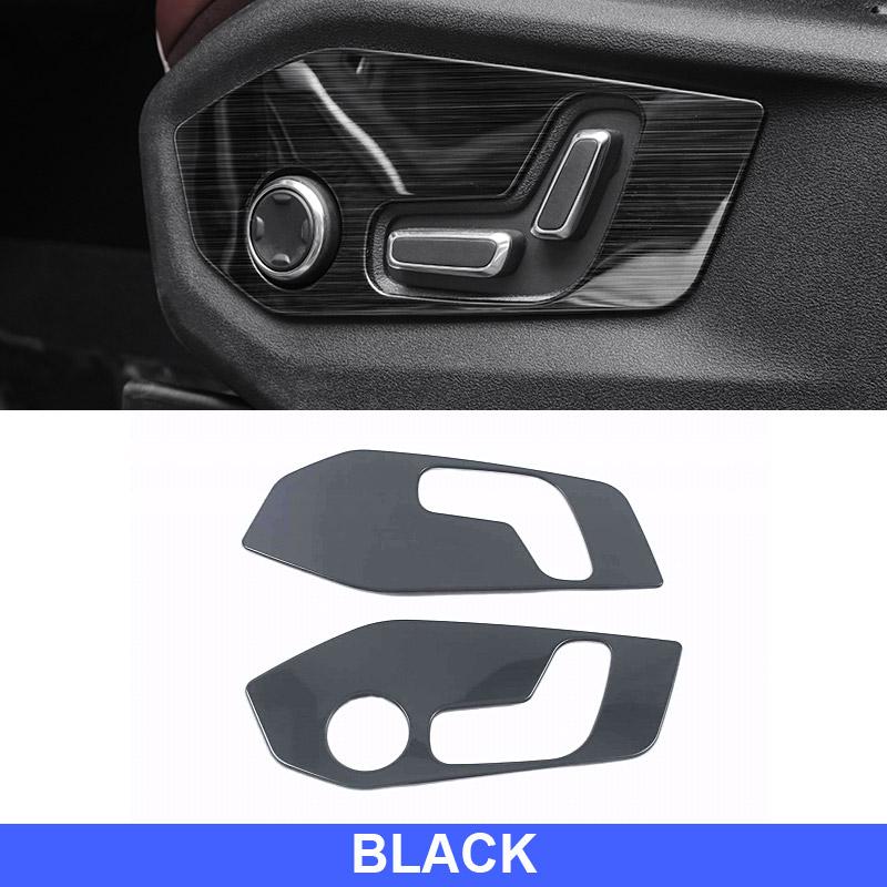 Seat Adjustment Button Cover Panel Stainless Steel Trim For Geely MONJARO KX11 Manjaro 2024 Interior Moulding Accessories