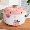ZISIZ Ceramic Double-Lid Stew Pot