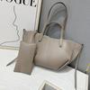 2024 PU-Leder Tragetasche Tragbar Große Kapazität Trendig Modisch Damen Nische High-End Schultertasche Achseltasche