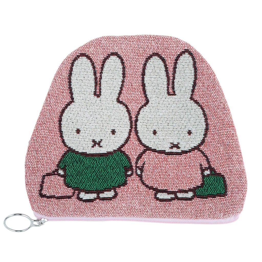 Dick Bruna Miffy Jacquard Die-Cut Pouch, Makeup Pouch, Accessory Case, Cosmetics, Accessories, Cute, FRIEND
