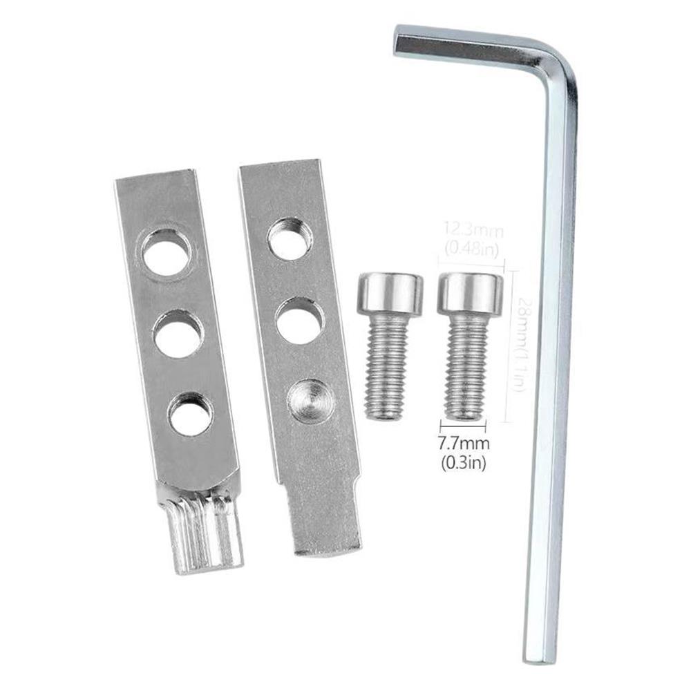 Professional Steel Broken Bolt Extractor - Water-Tap Angle Valve Remover Tool for 4/6 Points Damaged Screws Plumber's Repair Kit