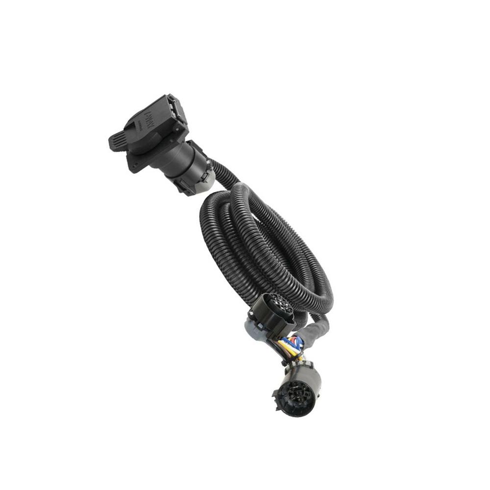 56070 7' Custom Wiring Extension Harness Adds 7-Way For RV Blade to Truck Bed