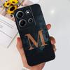 For Infinix Note 30i Case X6716 Luxury Letters Back Cover Soft Silicone Phone Case For Infinix Note 30 Pro Note30 Note30i Bumper