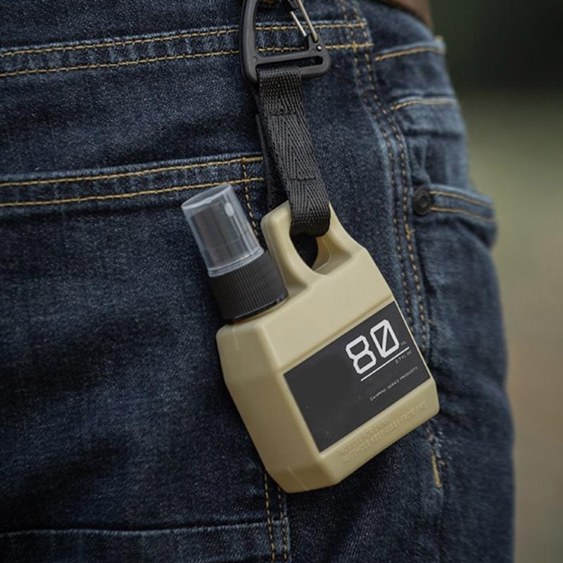 Leakproof Refillable Sprayers Secure Clip Attachments Plastomer Sprays Bottles for Travel Essential