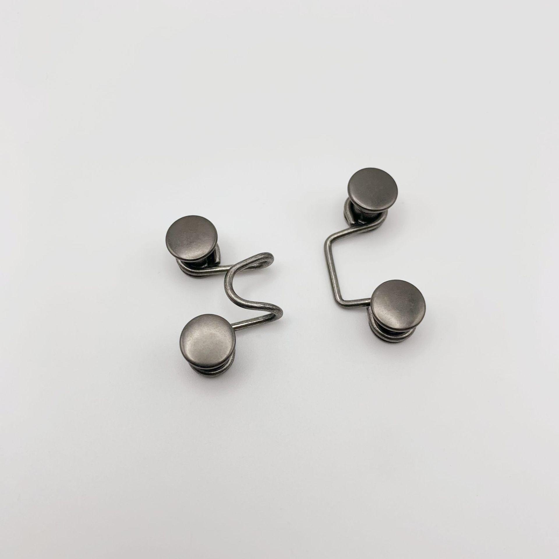 

Регулируемая талия, без пуговиц, джинсы с плоским дном 2pcs