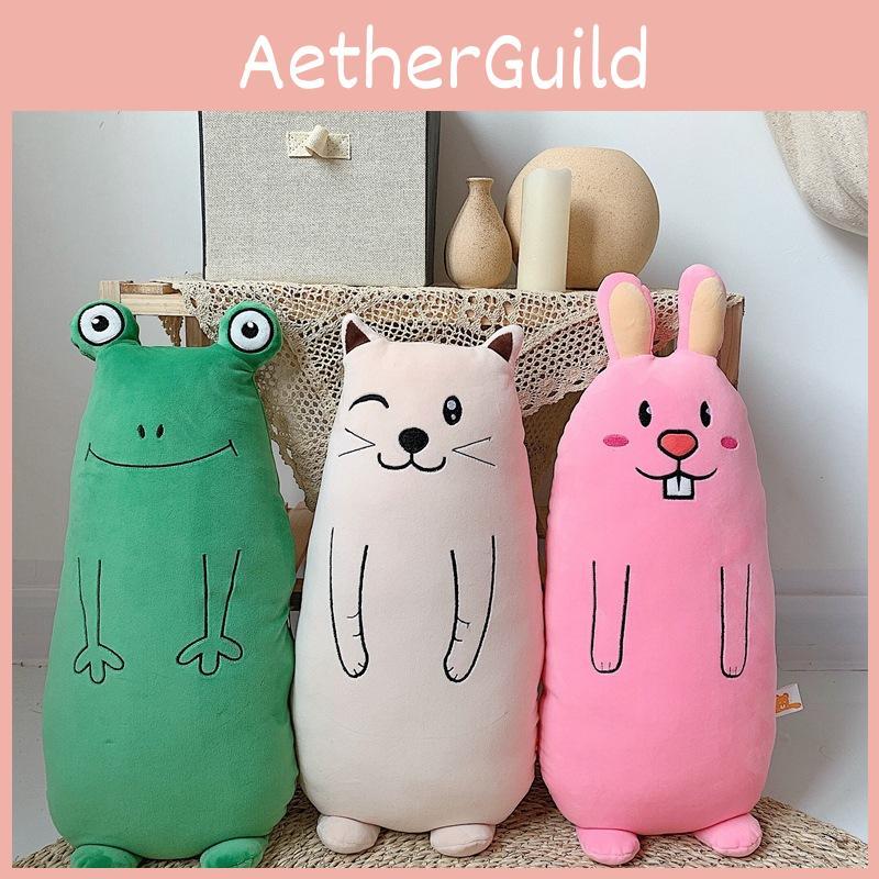 Frog Cartoon Adorable Rabbit Pig Plush Toy Nap Time Companions Birthday Gift