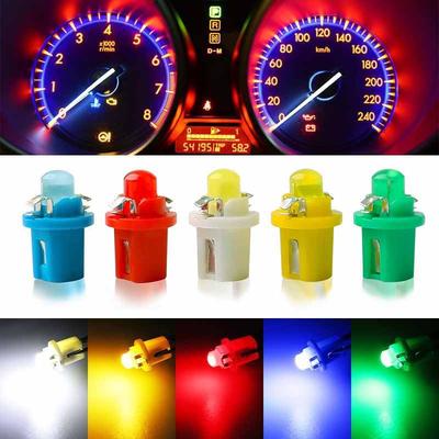 5 sztuk/1 szt. T5 B8.5D 1SMD LED samochodowa deska rozdzielcza LED deska rozdzielcza przyrząd Panel oświetleniowy żarówka 12V
