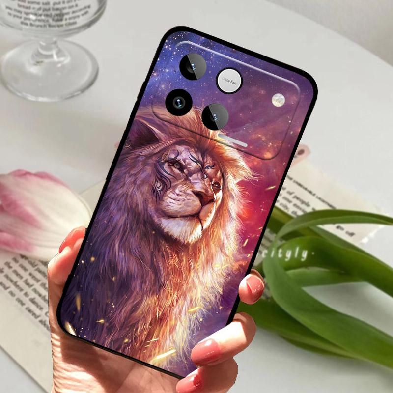 Étui Pour Honor Win Animal Marbre Imprimé Couverture Complète Silicone Coque de Téléphone Pour Honor Win Pare-chocs Anti-choc Funda Souple TPU Coque