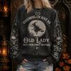Women's Halloween Theme Crewneck Sweatshirt Casual Pullover Top