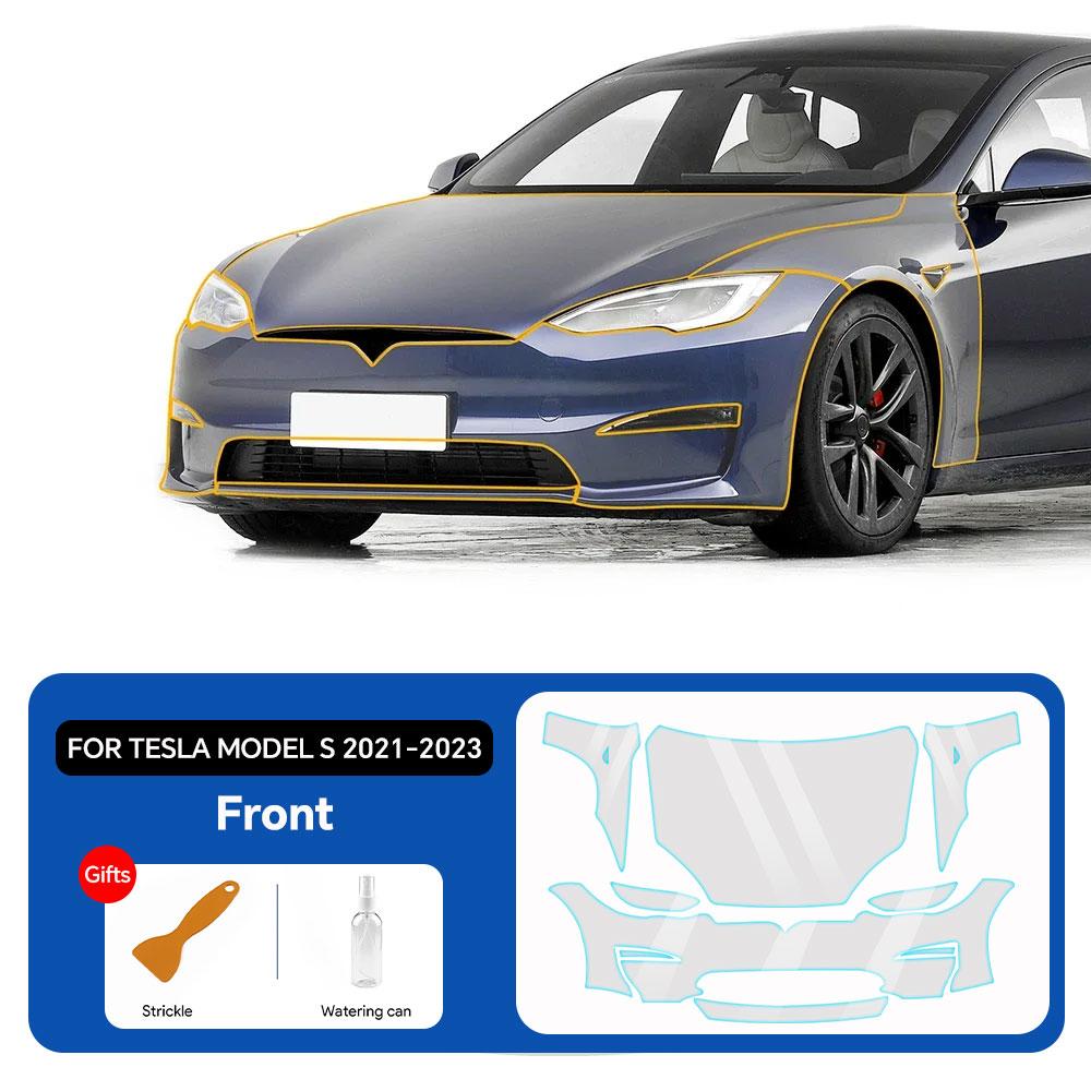 TPU PPF for Tesla Model 3 Y X S 2016-2023 3 Highland 2024 Car Paint Protection Film Clear Bra Front Scratch Resistant Accessorie