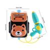 Water Backpack Launcher High Capacity Water Shooter Soaker Toy Summer Outdoor Game for Kids Boys Girls Backyard Swimming