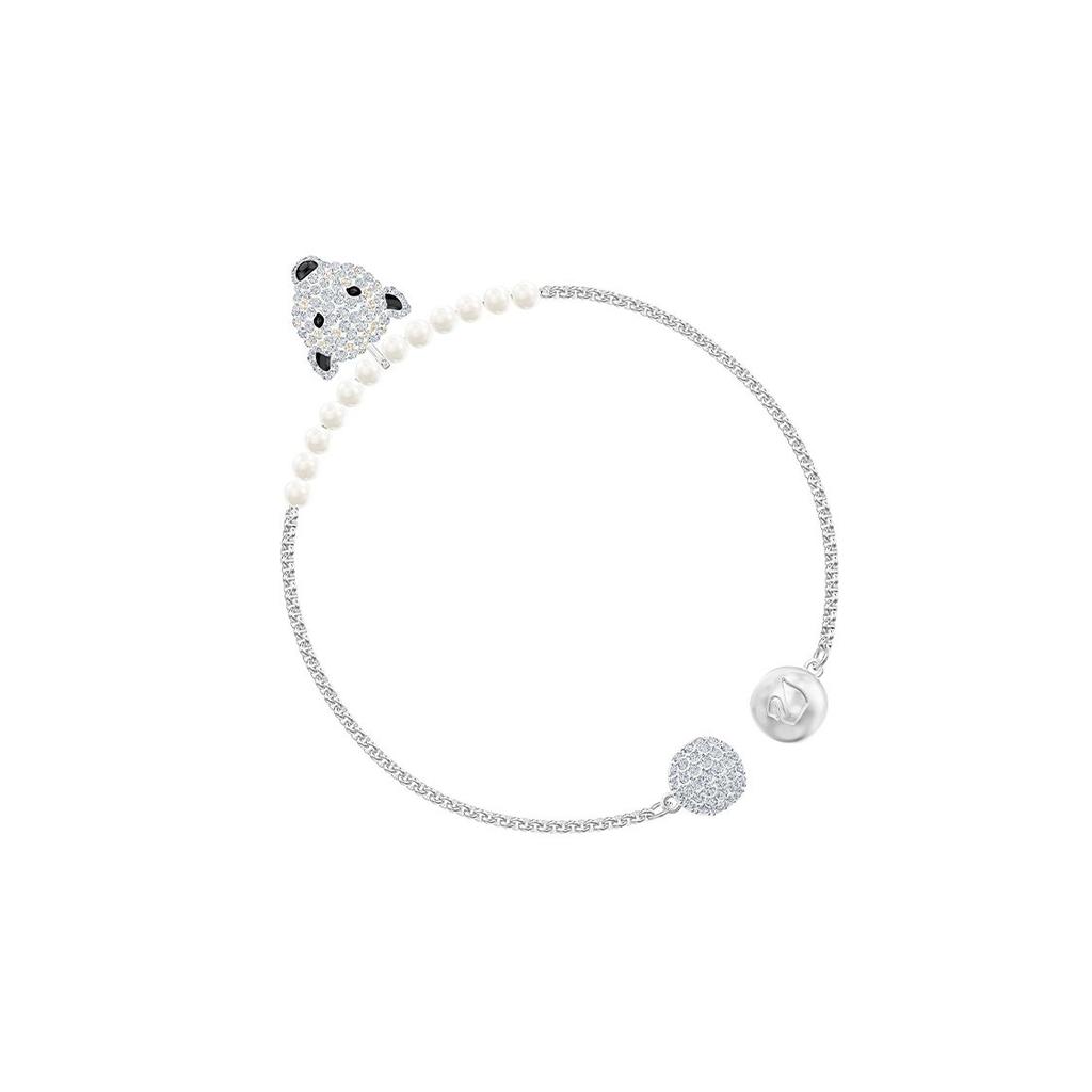 Swarovski Polar Bestiary Polar Bear Crystal Magnetic Clasp Bracelet Women Bracelet 5511102