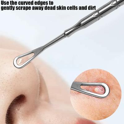Acne Needle Blackhead Remover Pimple Popper Tool Cleaning Facial Closed Comedones Tool Acne Treatment Pore Cleanser Needle Tool