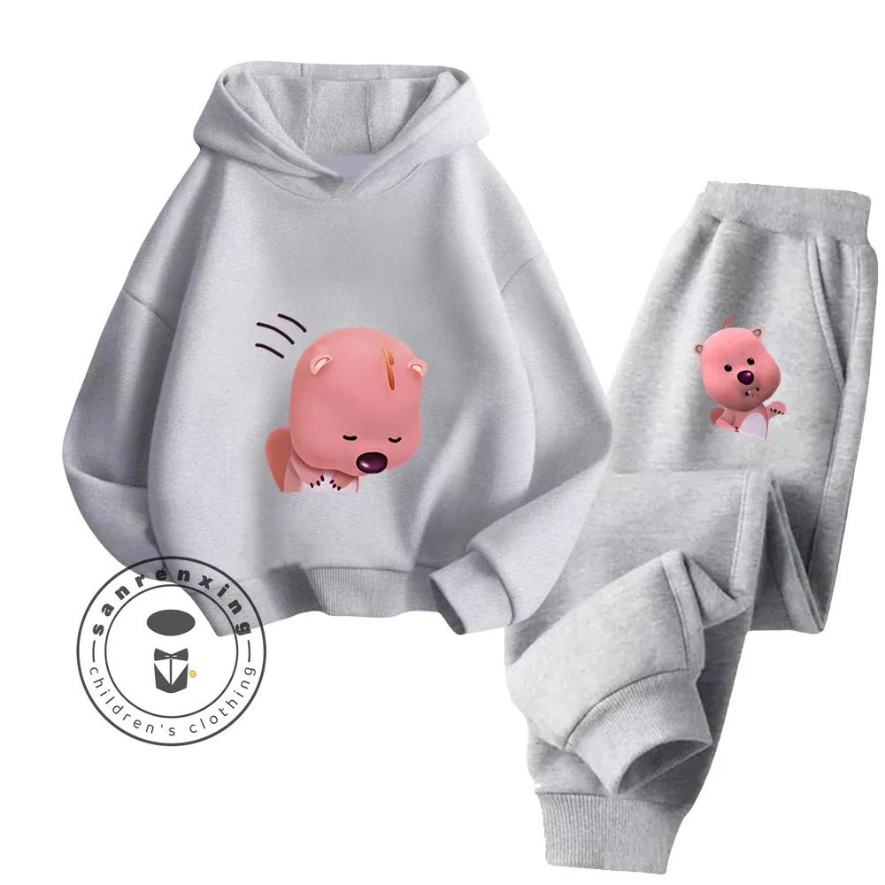 

Loppy Cartoon Супер красивый принт с рисунком для детей 3-14 лет Мягкая текстура Экономически эффективный Популярный комплект с капюшоном 160