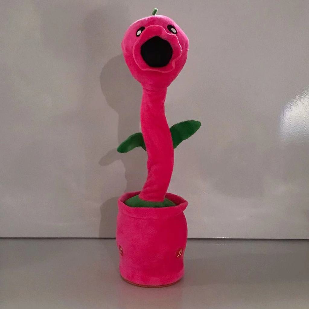 Dancing Cactus Plush Toy With Light And Sound For Kids Entertainment