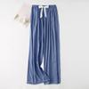 Women's Casual Fashion Sleep Pants Loungewear Pants Wearable As Outerwear High-Waisted Pants