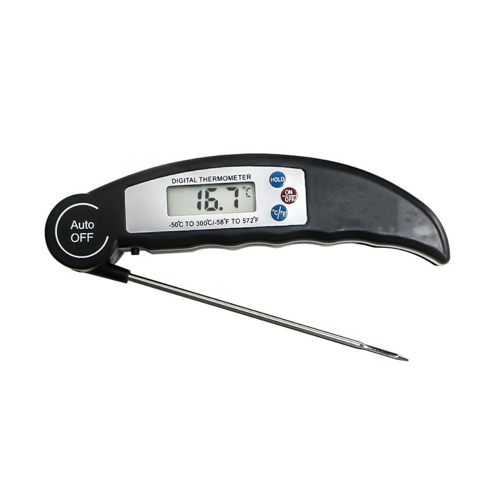 Switchable Units Probe Food Thermometer Magnetic Cooking Thermometer Digital Meat Thermometer  BBQ