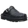 Dr. Martens Zebzag Solutbrott Mångsidiga Slip-On Slitstarka Tofflor med Stängd Tå Unisextofflor Svart 42002001