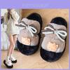 Cozy Thick Sole Plush Slippers For Women In Adorable Cat Design Perfect For Autumn And Winter