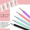5Pcs Dual-Ended Nail Art Dotting Tools with 10 Different Sizes for Dotting Painting Manicure Kit