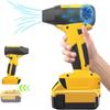 Jet Dry Mini Blower,Jet Fan 130000 RPM Wind Speed 4-Speed Control for Dewalt 18V 20V Lithium Battery Super Jet Fan Blower