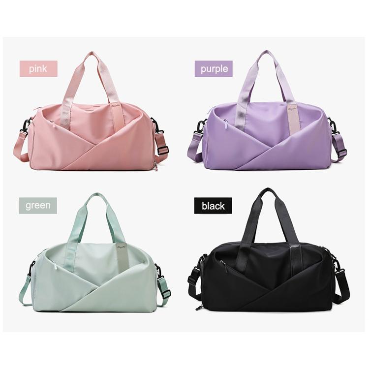 Geantă de sport pentru femei de călătorie, geantă umedă, uscată, geantă de mână practică, multifuncțională, pentru înot, mesager pentru umăr X393A