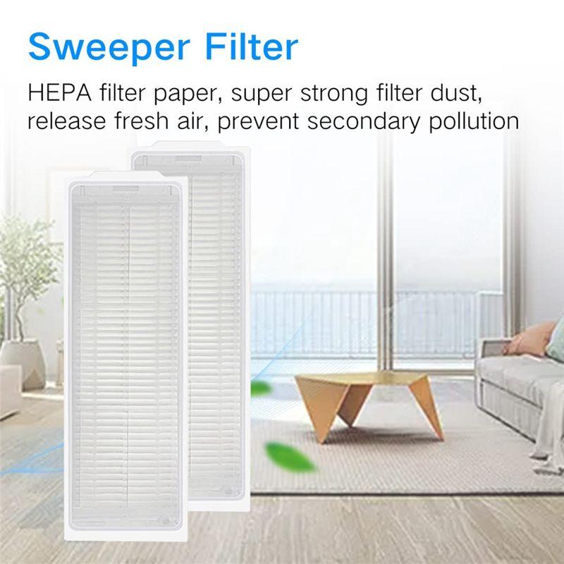 ABUL-Mop 2 /3C Vacuum Washable HEPA Filter Spare Parts Accessories For XIAOMI MIJIA M30 PRO C107 / Mijia Robot Vacuum 4PCS