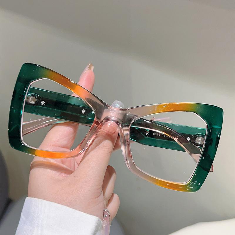 Vintage Butterfly Anti Blue Light Optical Glasses Women Brand Designer Myopia Customize Prescription Reading Eye Glasses Frame