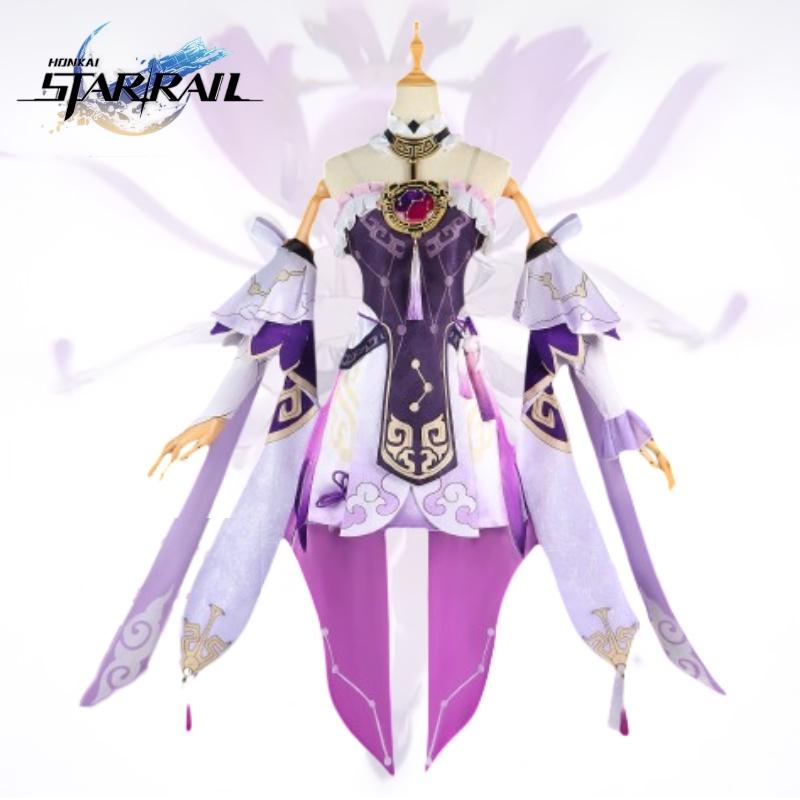 Rail Fu Honkaistar Xuan Cosplay Ancient Costume Dress Halloween Party Girl Prop