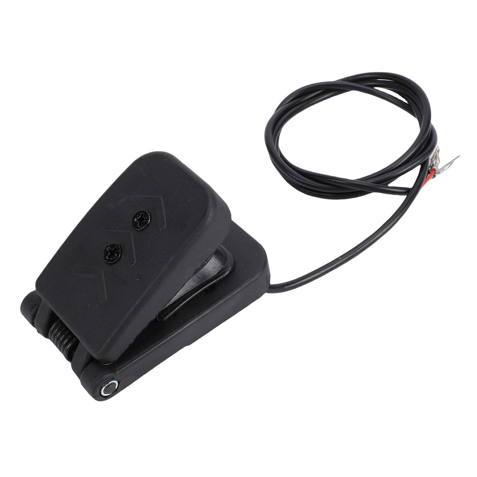 Electric Throttle Pedal Foot Accelerator Throttle Speed Control Brake Pedal for Electric Bikes Scooters ATVs
