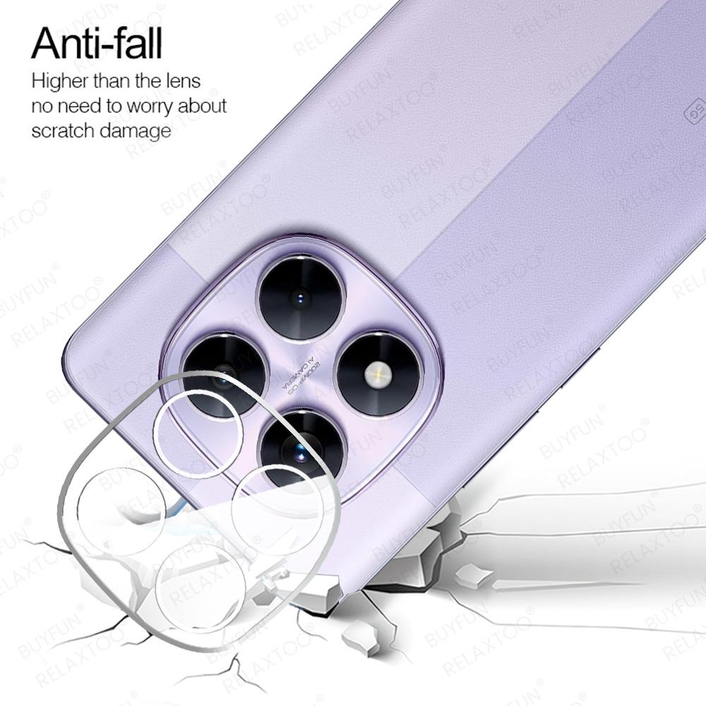 4 STK [2+2] Buet skjermbeskytter + glasslinsefilm Redmi Note 14 Pro 4G 5G For Xiaomi POCO X7 Note 13 14 Pro+ 5G Skjermbeskytter i herdet glass