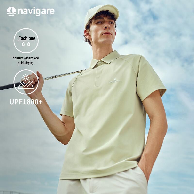 Navigare Men s Quick-Dry Short-Sleeve Polo Shirt L
