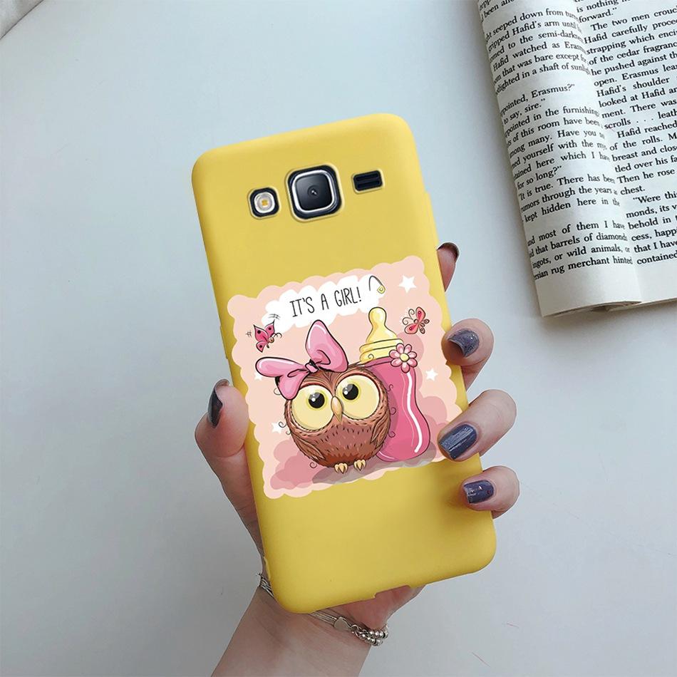 Sunflower Candy Love Heart Silicone Case For Samsung Galaxy Grand Prime Plus G530 G531 J2 Prime SM-G532F Phone Case Coque Fundas