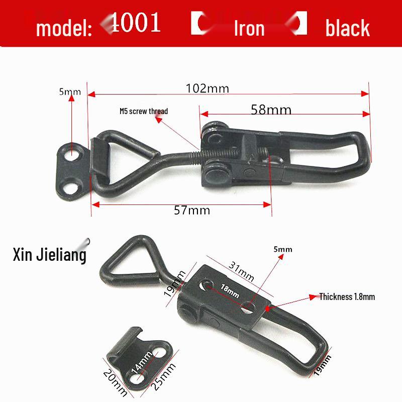 30 Stainless Steel Quick Release Adjustable Toggle Latch Lock Clip Box Buckle